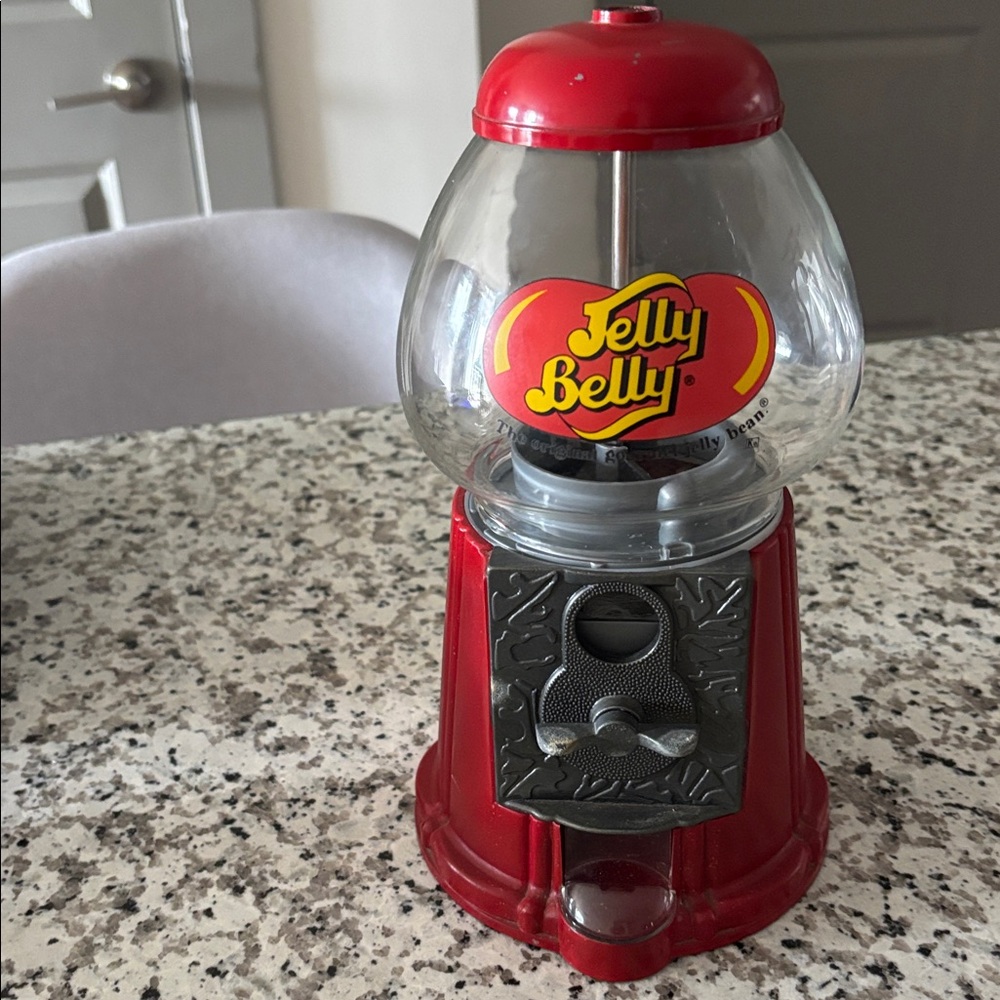 Jelly Belly Red Candy Dispenser